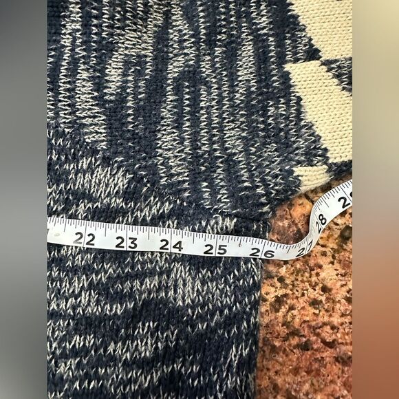 I Joah Open Front Women’s Cardigan. Aztec-inspired design. Size M/L - Picture 6 of 7